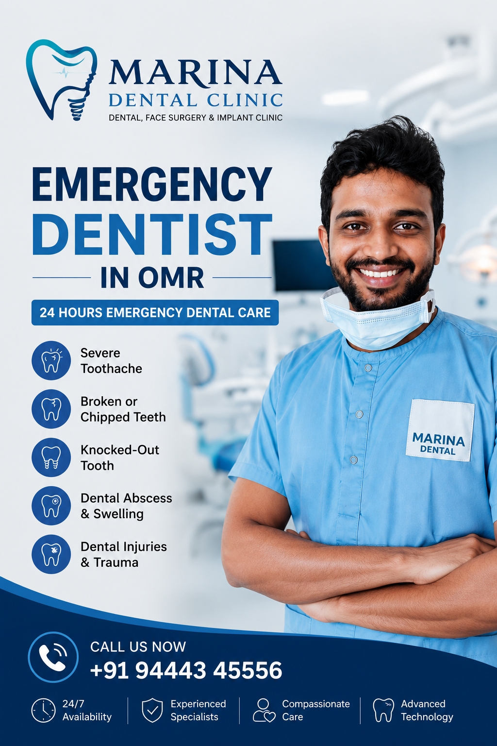 Emergency dentist in OMR